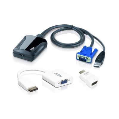 Laptop USB KVM Console Crash Cart Adapter IT Kit